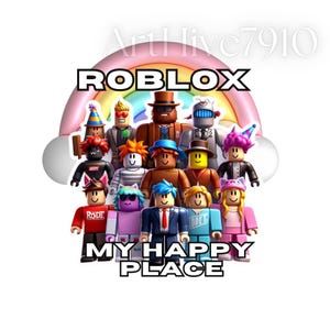 Gamer-Themen PNG | Hochwertiger digitaler Download für Sublimation I Gaming Avatar PNG | Sofortiger Download in Roblox PNG in Roblox