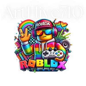 Roblox PNG | Hochwertiger digitaler Download für Sublimation I Gaming Avatar PNG | Sofortiger Download I Roblox PNGI Benutzerdefinierte Roblox