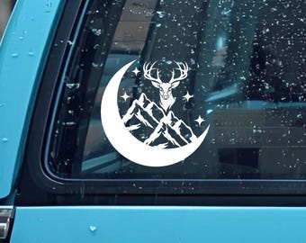 Maas Car Decal - Throne of Glass Sticker Decal - Waterproof & UV Resistant - Acotar Mountain Vinyl Sticker
