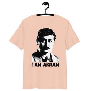 I am Akram, Dept Q, Department Q, Akram Salim - Unisex organic cotton t-shirt