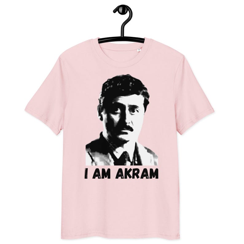 I am Akram, Dept Q, Department Q, Akram Salim - Unisex organic cotton t-shirt