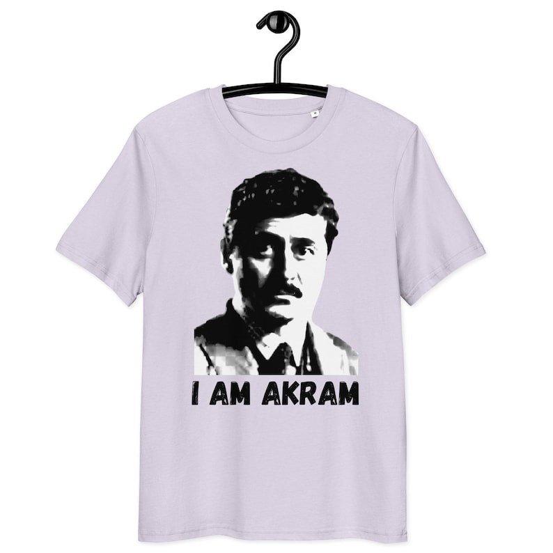 I am Akram, Dept Q, Department Q, Akram Salim - Unisex organic cotton t-shirt