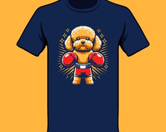 Boxing Poodle Shirt
