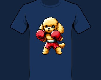 Boxing Poodle Shirt