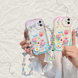Niedliche 3D-Karikatur-Kaninchen-Schwein klare weiche Telefon-Fall für iPhone 13 14 15 Pro Max 11 12 XR XS X 7 8 Plus SE
