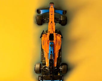 Wall Mount Hook Bracket for LEGO 42141 Technic Mclaren Formula 1 2022 Car