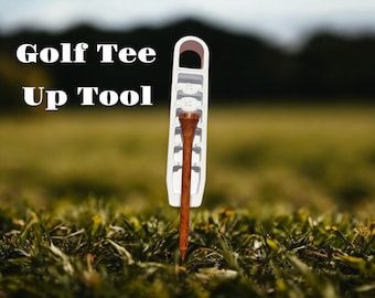 Herramienta para levantar el tee de golf / Elevador de tee para un manejo constante / Dispositivo de golf único para una altura de tee precisa y mejores tiros