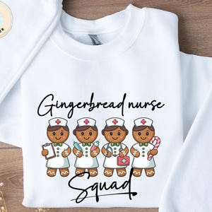Sudadera de cuello redondo de Nurse Squad: regalo para el cuidado de la salud