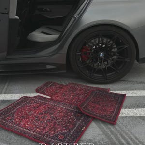 Handmade Carpet Car Floor Mats • Custom Woven Auto Mats • Luxury Car Interior Accessories • Durable Non Slip Car Rugs • Custom Fit Car Mats