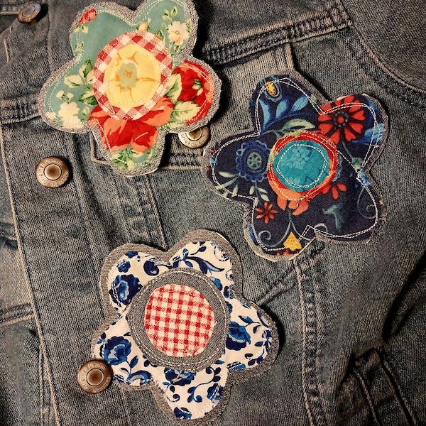 Denim Iron on Patches for Jeans - Etsy