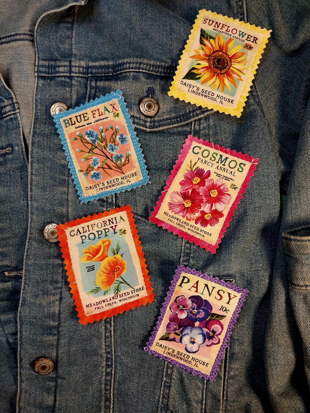 Bailey Denim Patch Set