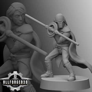 Authority Executioner 2 SW Legion RPG 3D Printed Sci-FI Miniature Mini