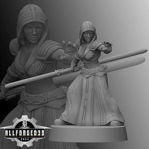 Companion Jaesaa SW Legion RPG 3D Printed Sci-FI Miniature Mini