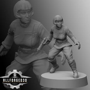 Authority Governor SW Legion RPG 3D Printed Sci-FI Miniature Mini