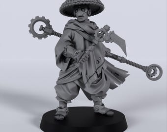 Warforged Monk A Titan Forge D&D 3d Printed Mini Miniature
