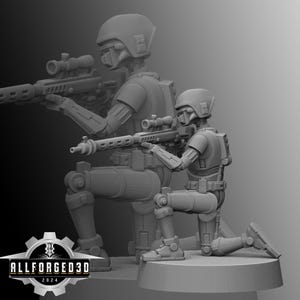 Assassination Droid 87 SW RPG Legion 3D Printed Sci-FI Miniature Mini