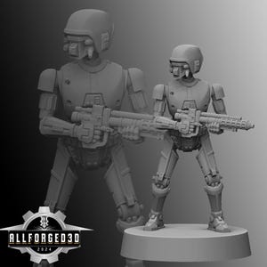 Assassination Droid 87 SW RPG Legion 3D Printed Sci-FI Miniature Mini