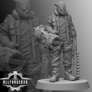 Ghetto Blaster Cyberpunk Unit9 3D Printed RPG Sci-FI Miniature Mini Figure