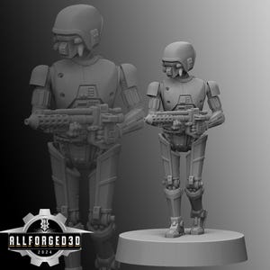 Assassination Droid 87 SW RPG Legion 3D Printed Sci-FI Miniature Mini