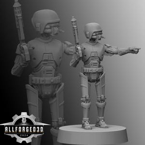 Assassination Droid 87 SW RPG Legion 3D Printed Sci-FI Miniature Mini