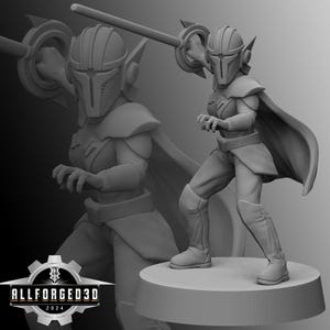 Authority Executioner 4 SW Legion RPG 3D Printed Sci-FI Miniature Mini