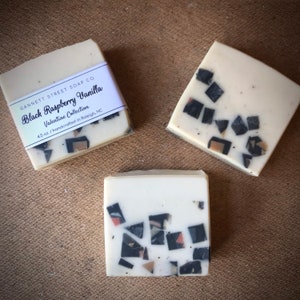 Black Raspberry Vanilla - One Bar of Handmade Soap by Gannett Street Soap Co.
