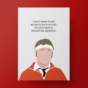 Tim Key Minimalist Taskmaster Poster - UK Comedy - Taskmaster Gifts - Classic Semi-Glossy Paper