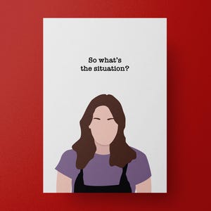 Charlotte Ritchie Minimalist Taskmaster Poster - UK Comedy - Taskmaster Gifts - Classic Semi-Glossy Paper