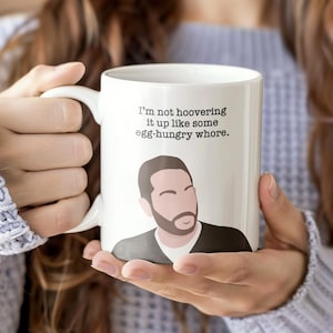 Jon RichardsonMinimalist Taskmaster Mug - White 11oz Ceramic Mug - TV Gifts - UK Comedy