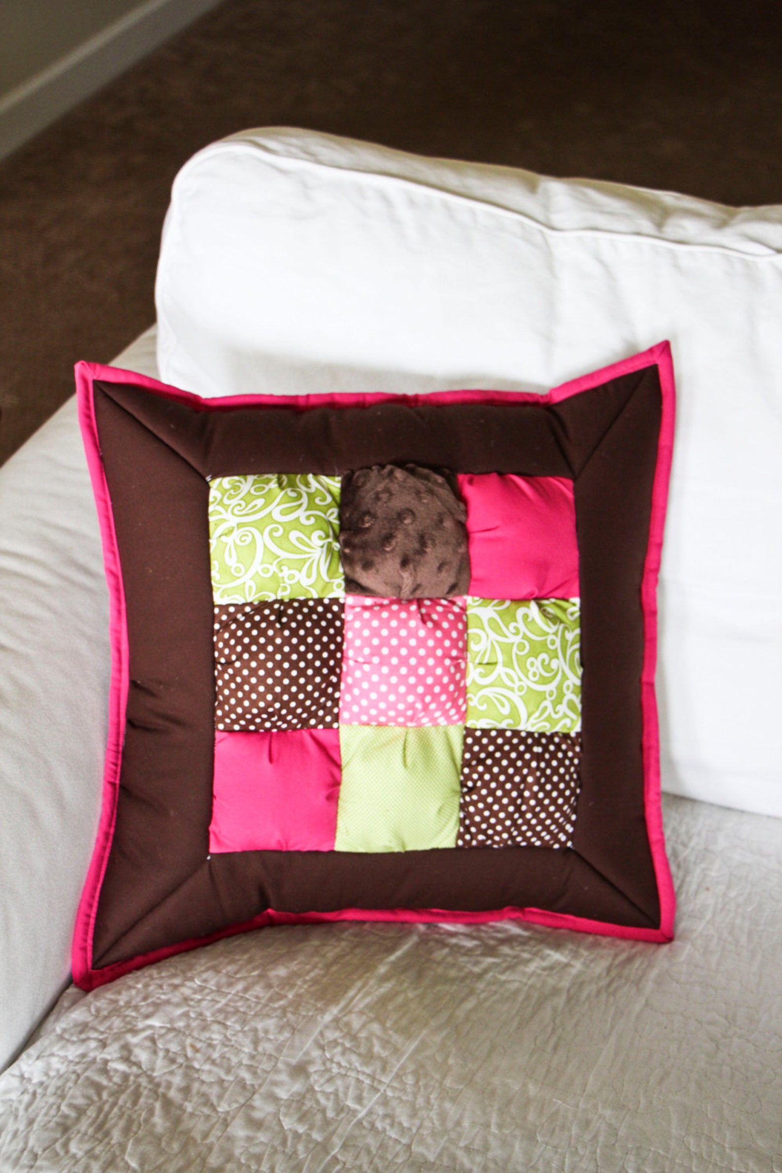 How to Make a Puff Pillow Pattern PDF File Etsy
