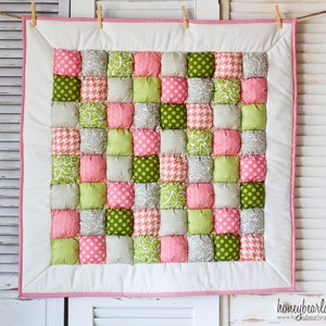 SALE How to Make a Puff Quilt Pattern PDF File image 2