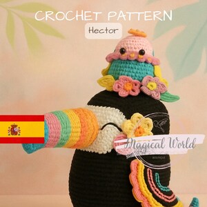 Mother’s Day Gift Crochet Pattern – Tropical Toucan Amigurumi DIY Bird Toy Tutorial