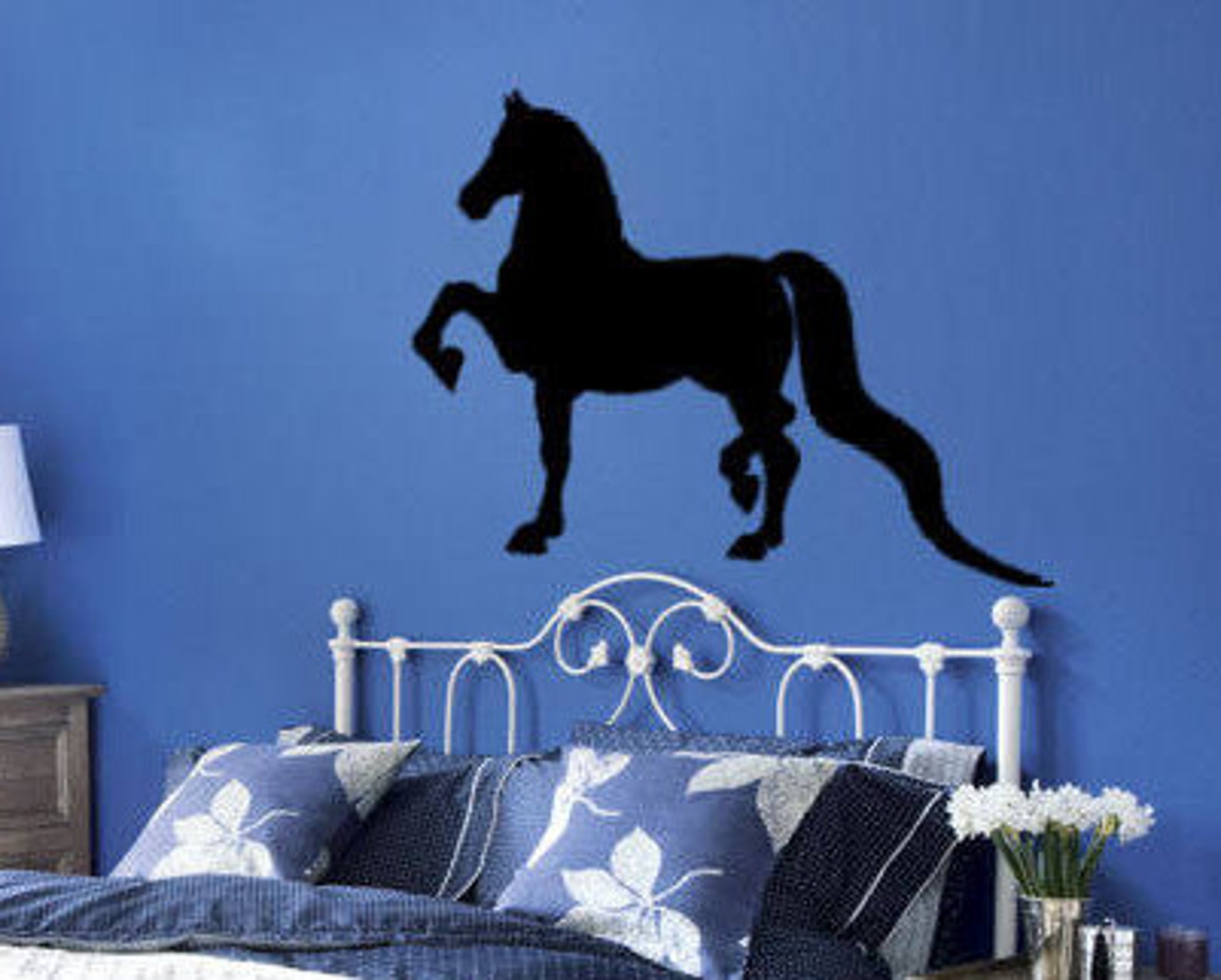 Horse Wall Decalhorse Sticker37 X 28 Etsy