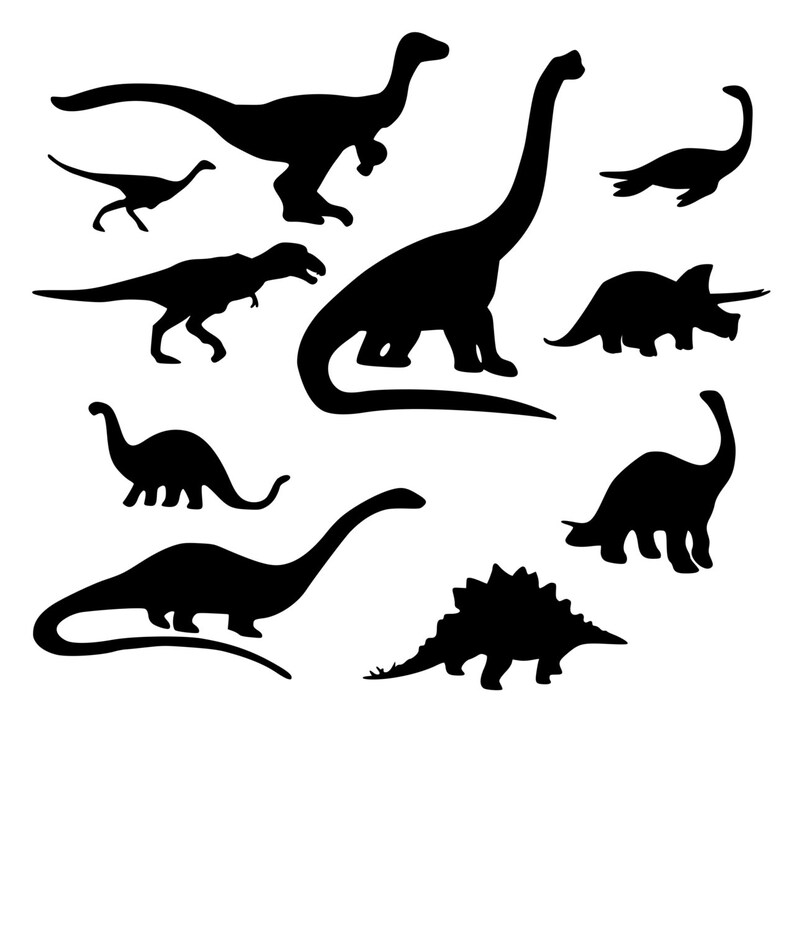 Nursery Wall Decal Dinosaur Wall Decal Dinosaur Sticker Childs Etsy