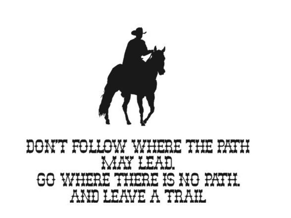 Horse Quote Decal Horse and Rider Sticker Teen Room Decor Etsy Canada