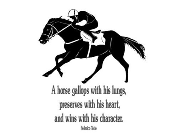 Horse Decal Race E Sticker Large Western Theme - Barrel Racing Room Decor Horse Decal Race E Sticker Large Western Theme - Barrel Racing Room Decor