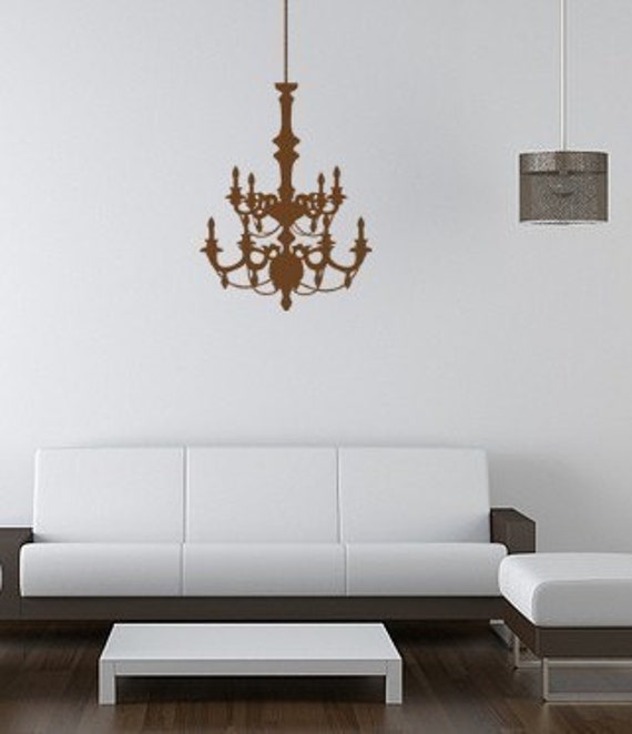 Chandelier Decal Sticker Wall Sticker Chandelier Wall Decal