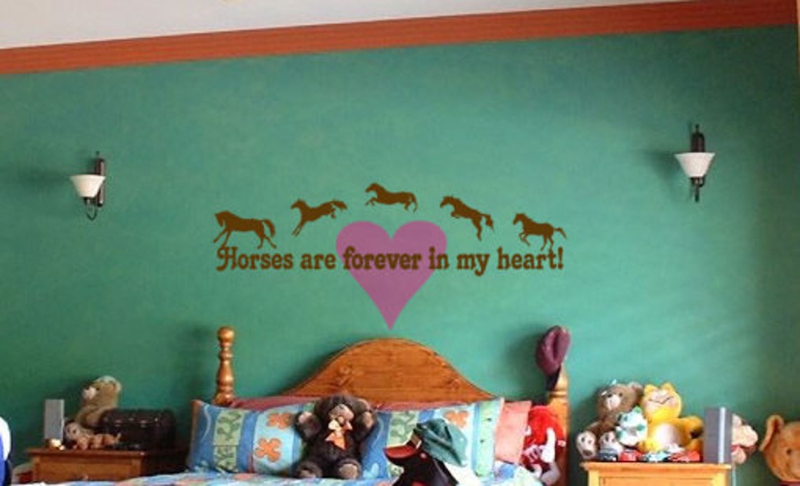 Horse Decalhorse Stickerhorse Wall Decalquote Decalquote Etsy