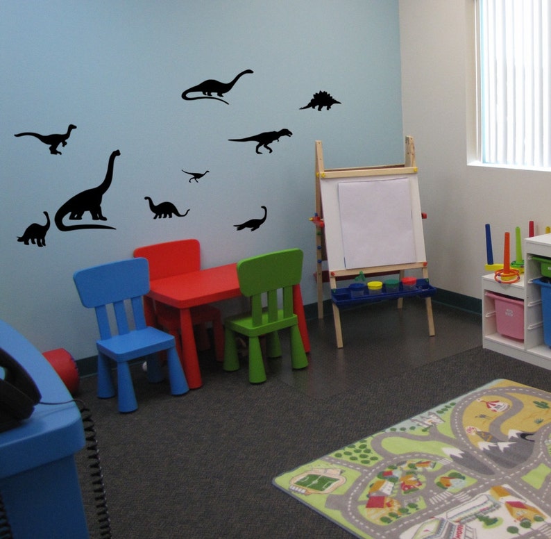 Nursery Wall Decal Dinosaur Wall Decal Dinosaur Sticker Childs Etsy