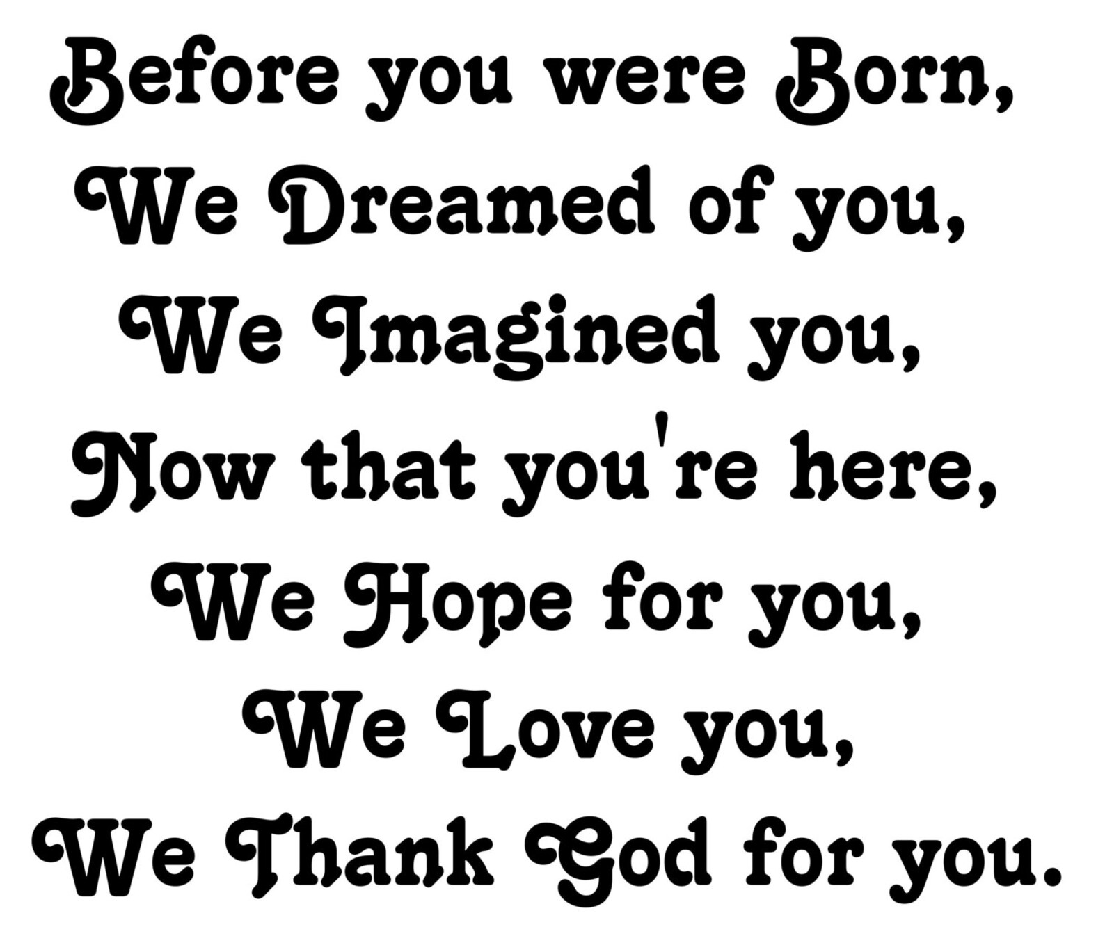 Nursery Wall Quote Decal Baby Nursery Prayer Sticker Etsy