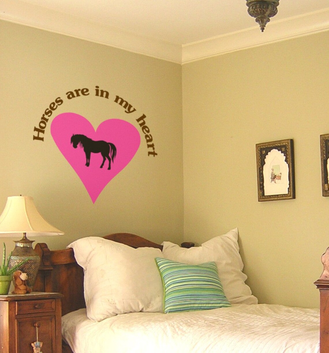 Horsehorse Stickervinyl Wall Decalhorse Decalquotewall Etsy