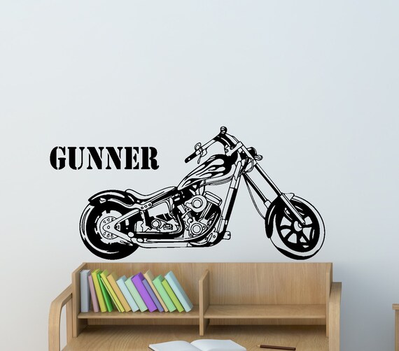A stunning home decor design CHOPPER Motorbike Wall Art Sticker Decal A stunning home decor design CHOPPER Motorbike Wall Art Sticker Decal
