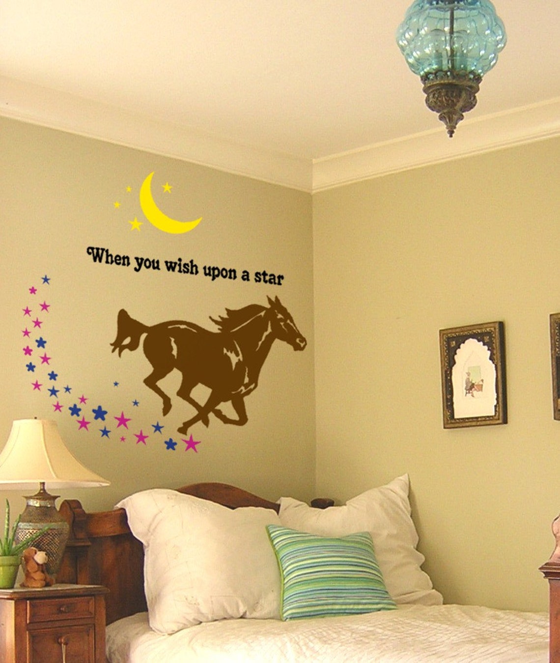 Horse Decal Quote Wall Sticker Wall Words Pony Decal Etsy