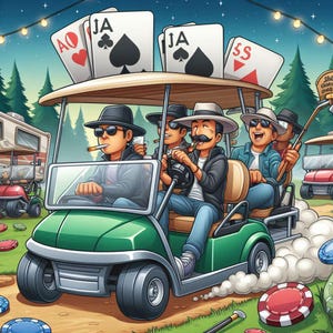Golf Cart Poker Run