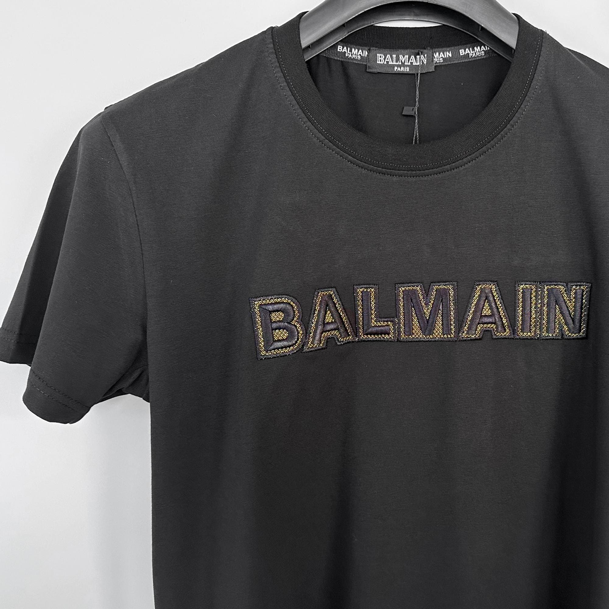 Balmain Tshirt Gold Canada