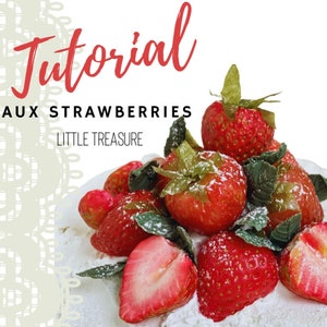 Faux Realistic Strawberry video Tutorial