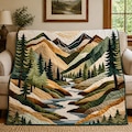 Mountain Echoes 2148 Quilt Pattern, Forest River Wall Hanging, Cozy Woodland Design product logo