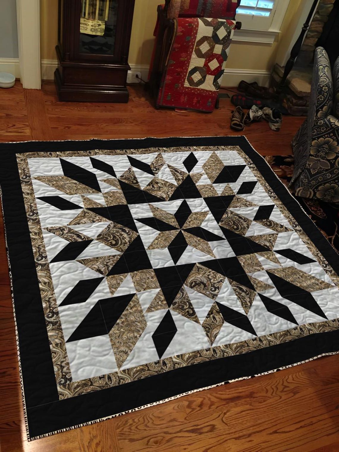 Midnight Elegance Quilt Pattern - Etsy