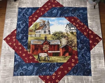 Patrón de colcha Corazón Campestre (Edición Impresa)