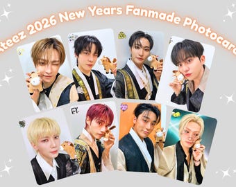 Official Ateez the World Ep 2: Outlaw Makestar 2 Photocard